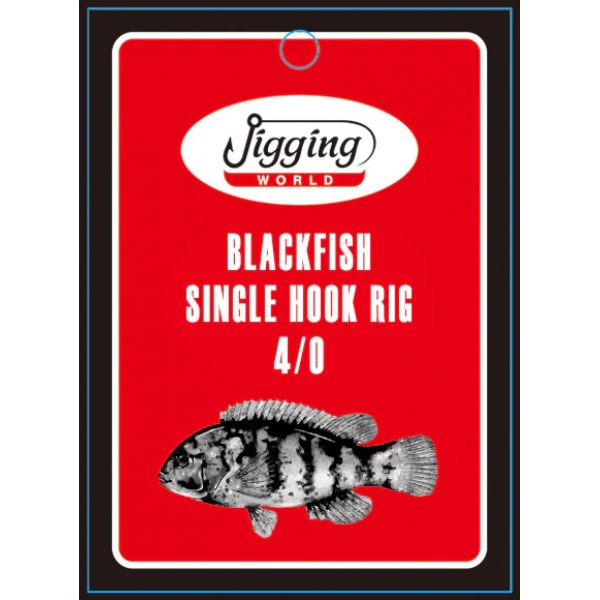 Jigging World Blackfish Single Hook Rigs