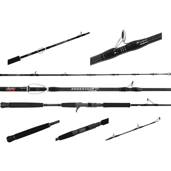 Jigging World Ghost Hunter Advantage Jigging Casting Rods