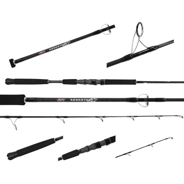 Jigging World Ghost Hunter Advantage Jigging Spinning Rods