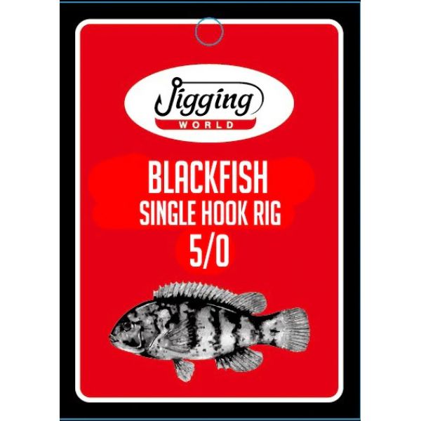 Jigging World Blackfish Single Hook Rig - 5/0