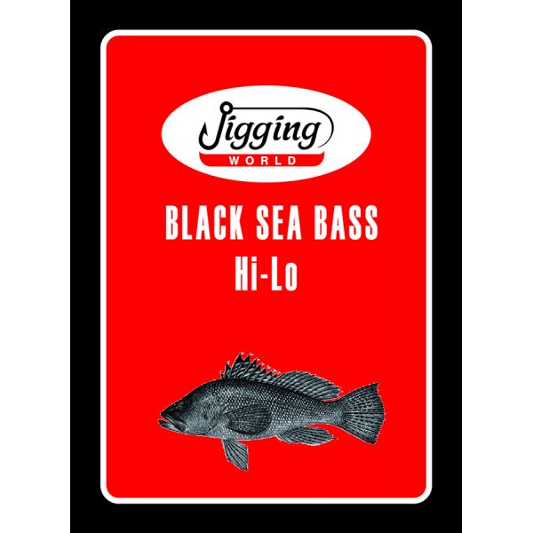 Jigging World Black Sea Bass 2-Hook Hi-Lo Rig - 3/0