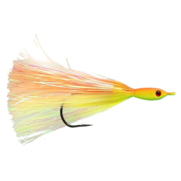 Jigging World Fluke Candy V2 Teasers - Mylar - Fire Tiger