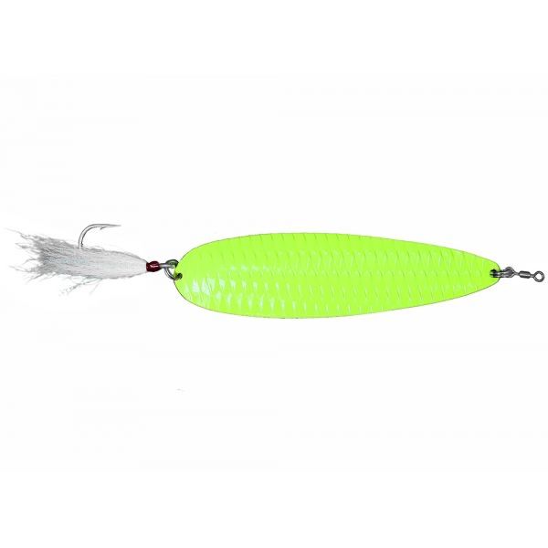 Jigging World Jigging Flutter Spoon - 9in - 4.5oz - Chartreuse