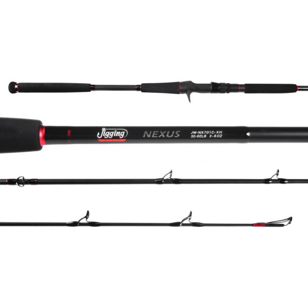 Jigging World JW-NX701C-XH Nexus Casting Rod - 7 ft.