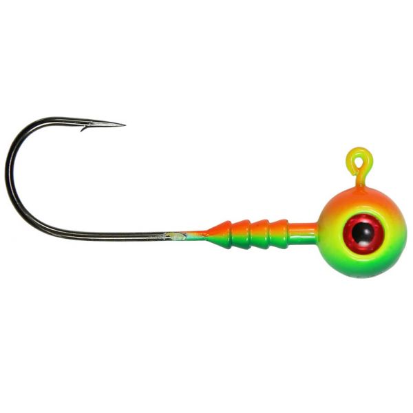 Jigging World Power Ball V2 Jig Head - 1oz - Fire Tiger