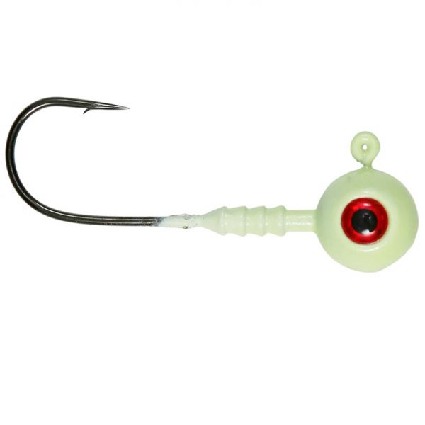 Jigging World Power Ball V2 Jig Head - 1/2oz - Glow