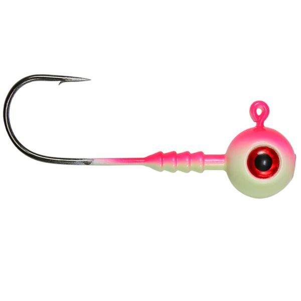 Jigging World Power Ball V2 Jig Head - 1/2oz - Pink Shine