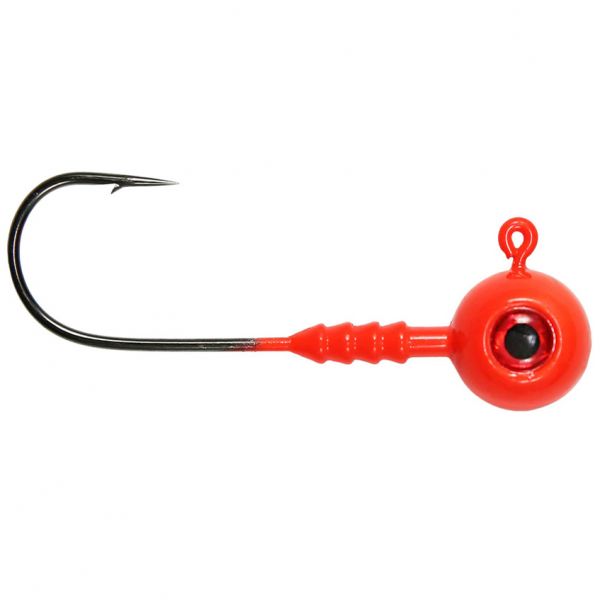 Jigging World Power Ball V2 Jig Head - 1-1/2oz - Salmon Red