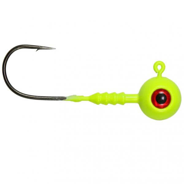 Jigging World Power Ball V2 Jig Head - 6oz - Charteuse