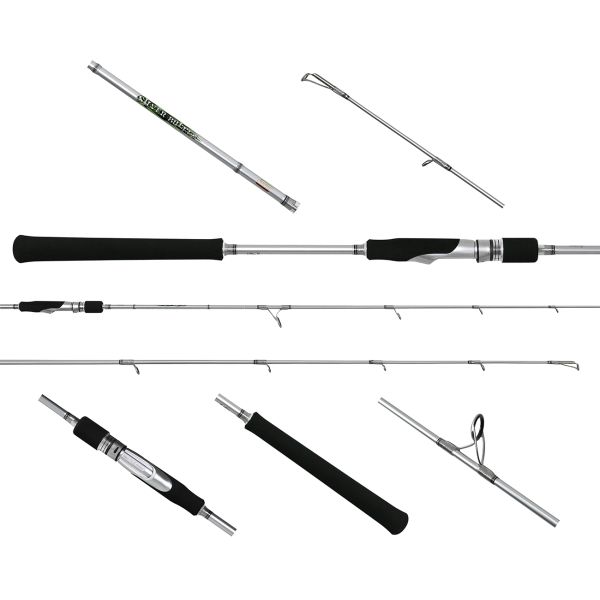 Jigging World JW-SBS200 Silver Bullet Slow Pitch Spinning Rod