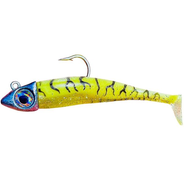 Joebaggs Freedom Shad - 1oz - Chartreuse Mackerel