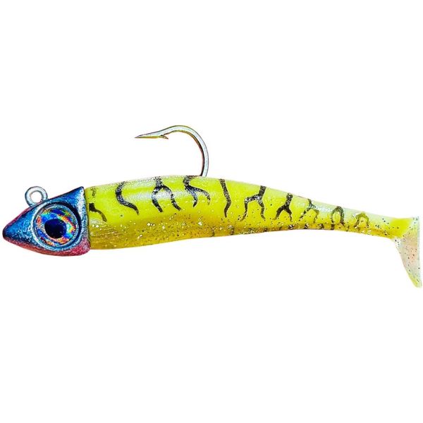 Joebaggs Freedom Shad - 2oz - Chartreuse Mackerel