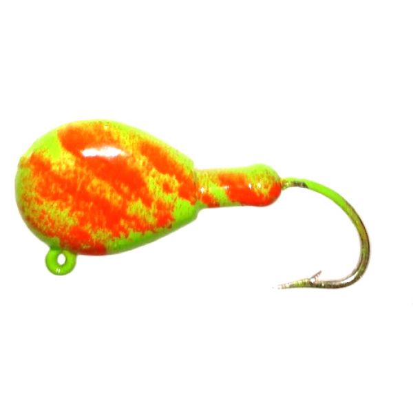 Joebaggs Tackle Blackfish Flat Tog Jigs 1-1/2oz Orange/Yellow