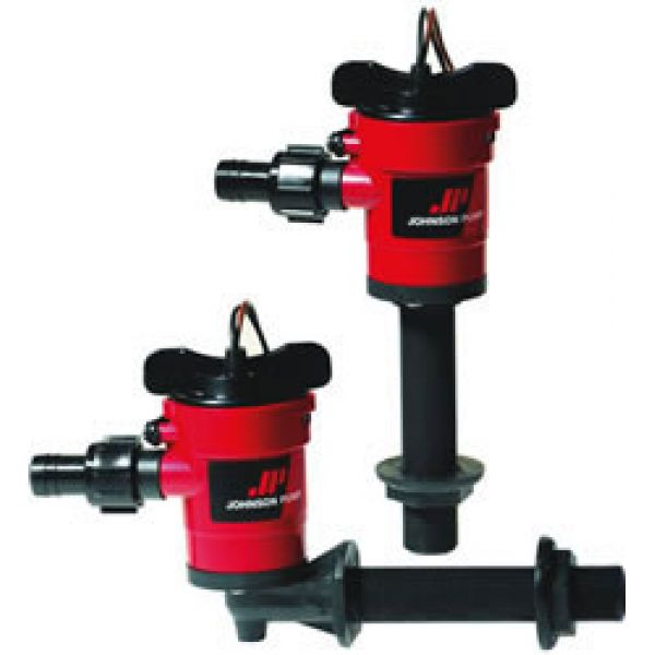 Johnson 750 GPH Basspirator II Livewell Cartridge Aerator 90° Pump Johnson 750 GPH Basspirator II Livewell Cartridge Aerator 90° Pump