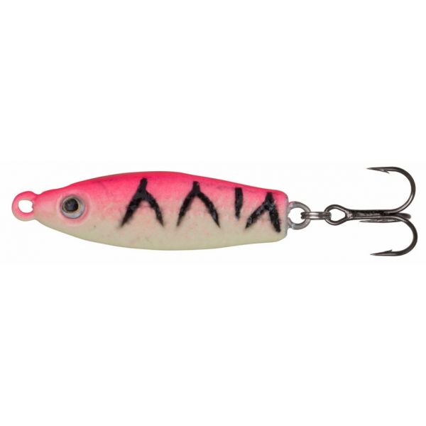 Johnson Rattlin Scout Spoon 1-1/2in - Pink Glow Tiger