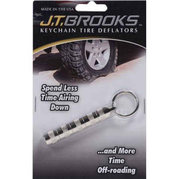 J.T. Brooks Keychain Tire Deflator