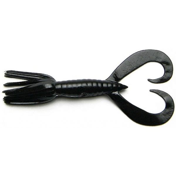 Keitech Little Spider Soft Bait - 2in 001 Black