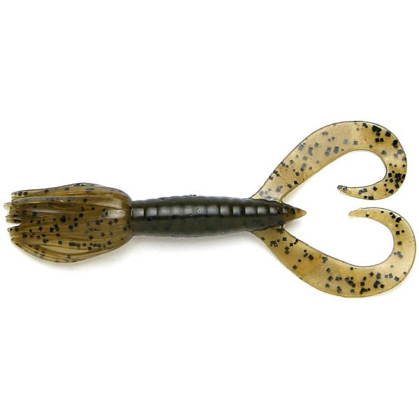 Keitech Little Spider Soft Bait - 2in 101 Green Pumpkin PP