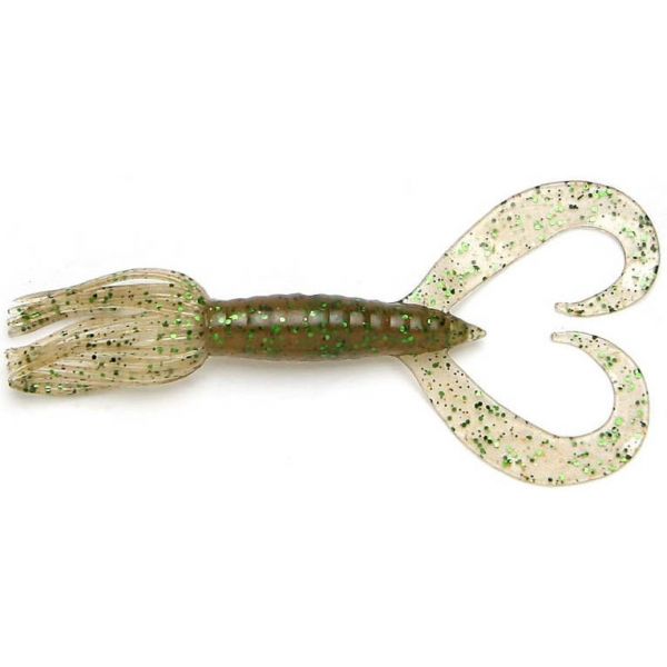 Keitech Little Spider Soft Bait - 2in 309 Sahara Olive Flake