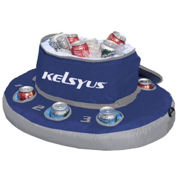 Kelsyus Floating Cooler - Blue