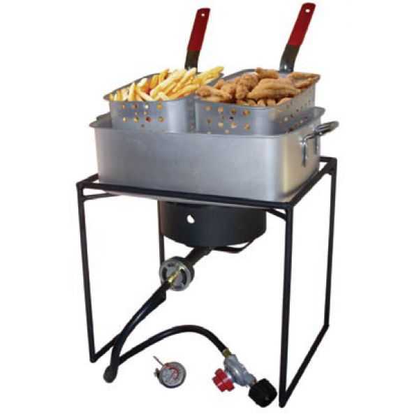 King Kooker Dual Basket Fish Fryer 1618