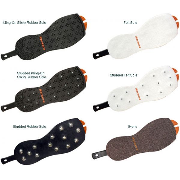 Korkers OmniTrax 3.0 Interchangeable Soles for Fishing