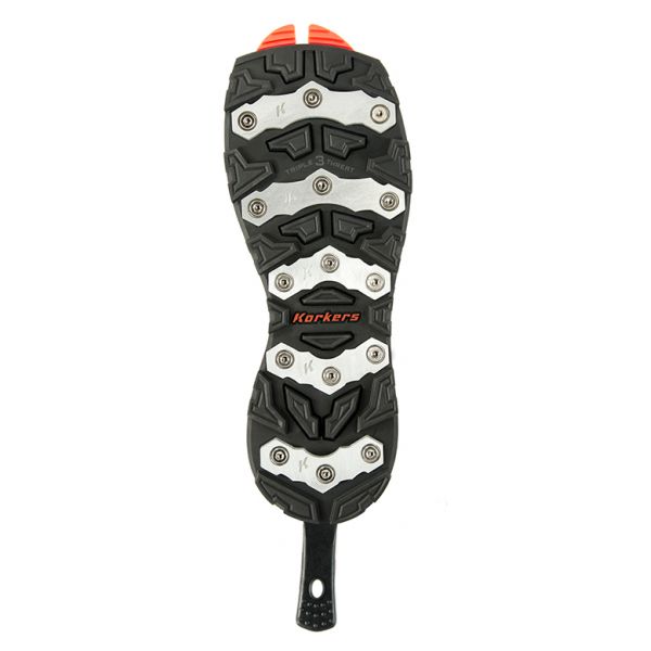 Korkers OmniTrax V3.0 Triple Threat Aluminum Bar Sole Size 10