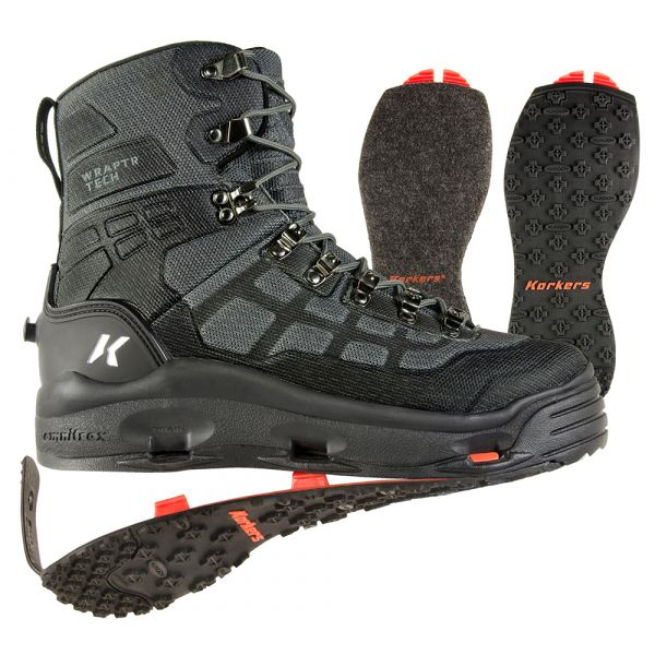 Korkers Wraptr Fishing Wading Boots