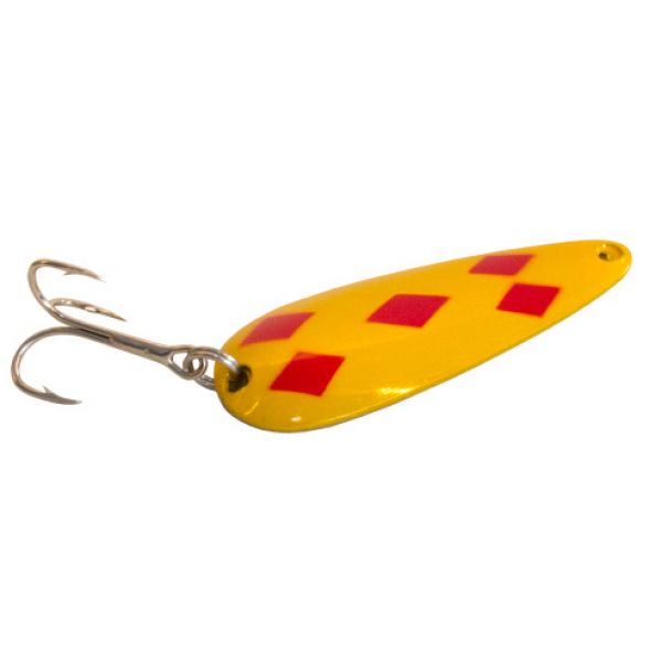 Len Thompson Original Series Lure No.0 - Yellow/Red 5 of Diamonds