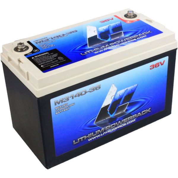 Lithium Pros M3140-36 Lithium Powerpack Trolling Battery - 38.4V/40 Ah