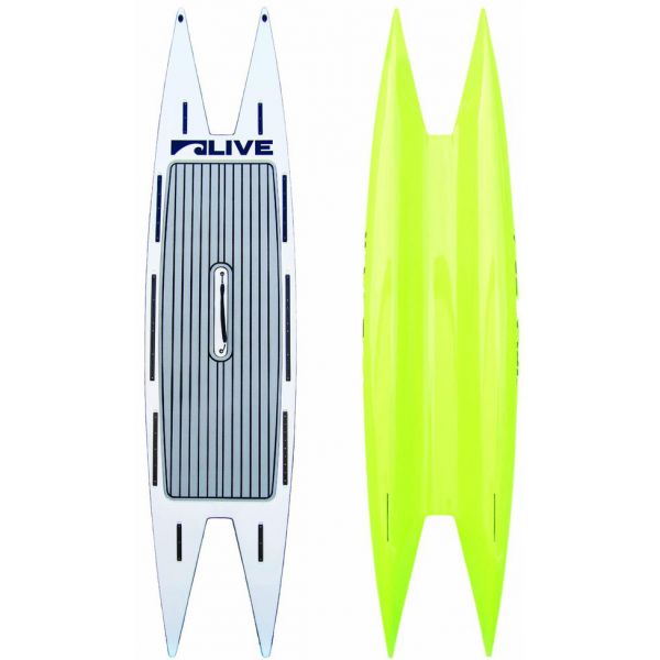 LIVE Watersports L2 Fish Paddle Board - 12 ft. 6 in. - Key Lime