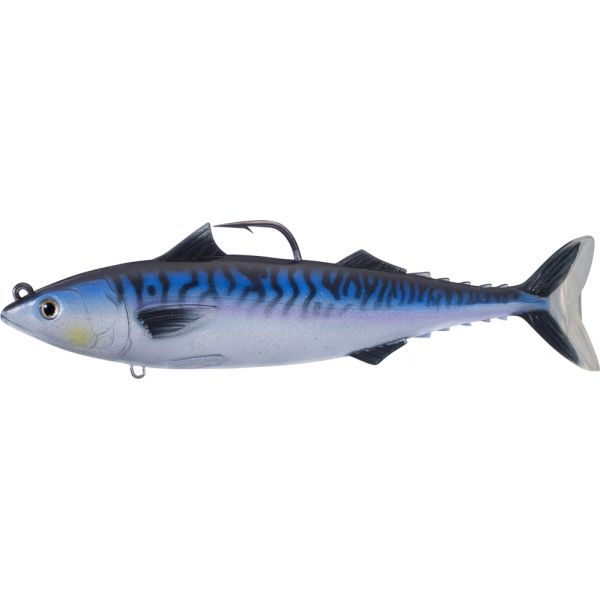 LIVETARGET Atlantic Mackerel Swimbait - 6in - Silver/Blue