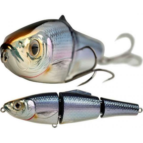 LIVETARGET BBH165FS Blueback Herring Swimbait Lure 203 Silver/Green