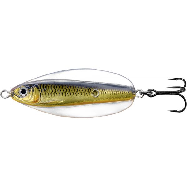 LIVETARGET Erratic Shiner Casting Spoon - 2in - Gold/Black