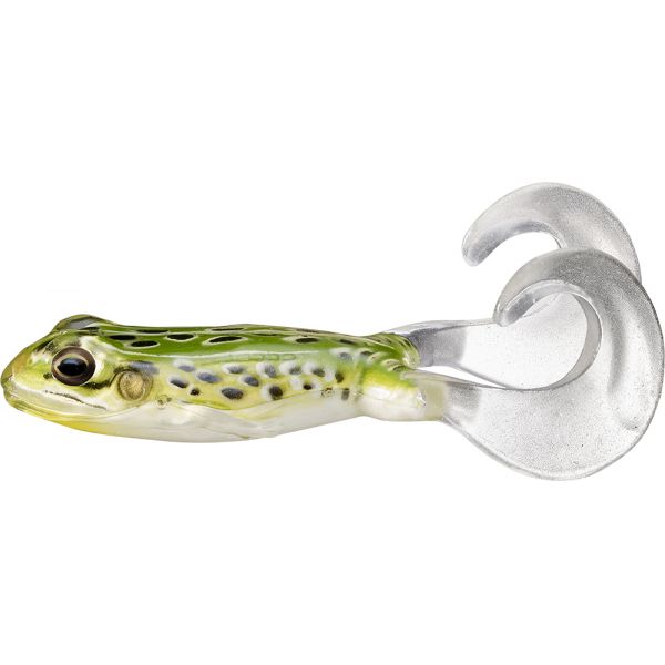 LIVETARGET Freestyle Frog - 4in - Green/Yellow