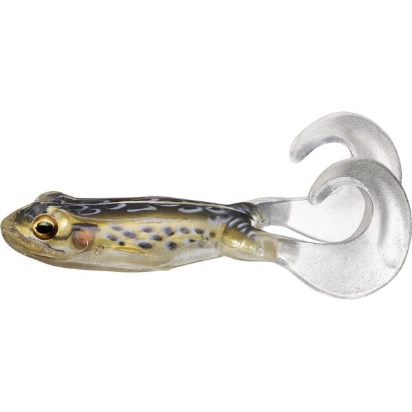 LIVETARGET Freestyle Frog - 4in - Pearlescent/Bronze