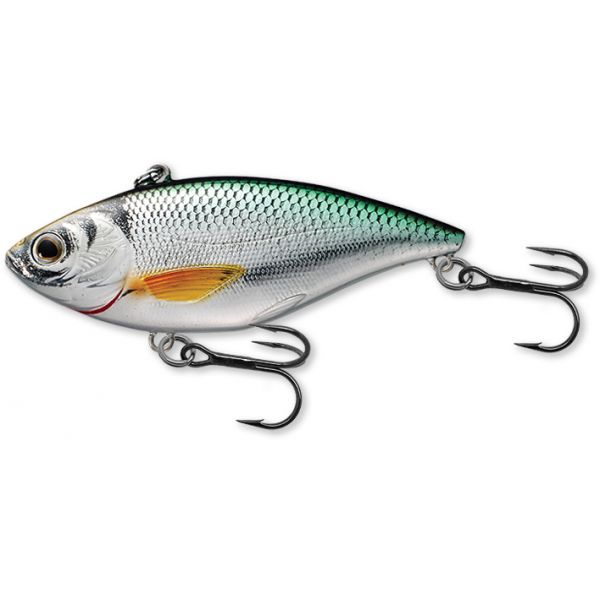 LIVETARGET Golden Shiner Lipless Rattlebait - 2in - Silver/Green