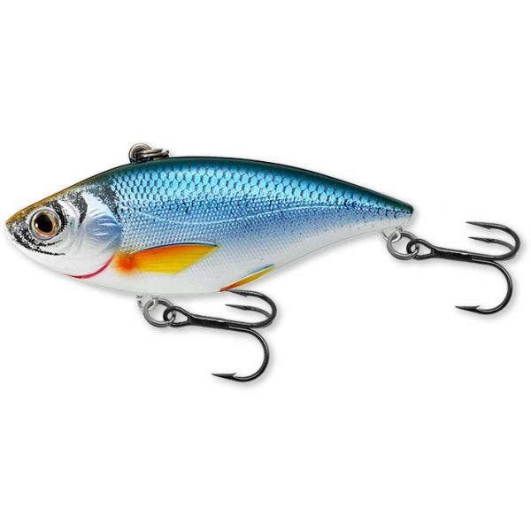 LIVETARGET Golden Shiner Lipless Rattlebait - 2in - Glow/Blue