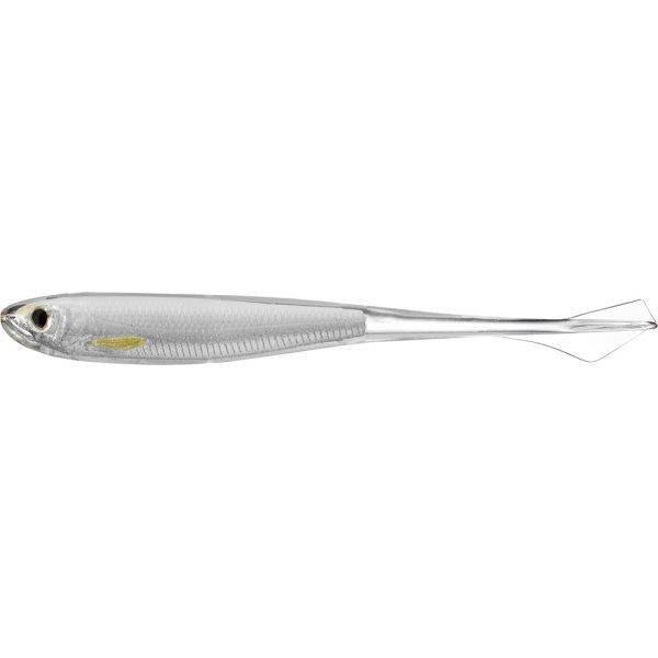 LIVETARGET Ghost Tail Minnow - 4-1/2in - Silver/Pearl