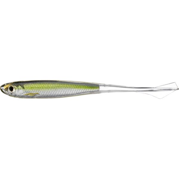 LIVETARGET Ghost Tail Minnow - 4-1/2in - Silver/Green