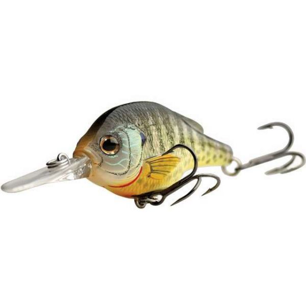 LIVETARGET Bluegill Crankbait Medium Dive 2.25in 100 Natural Matte