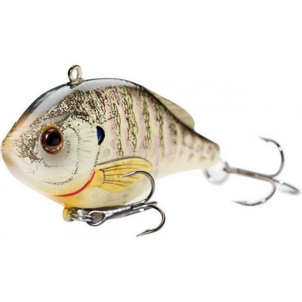 LIVETARGET Bluegill Lipless Rattlebait 2-3/16in 100 Natural Matte