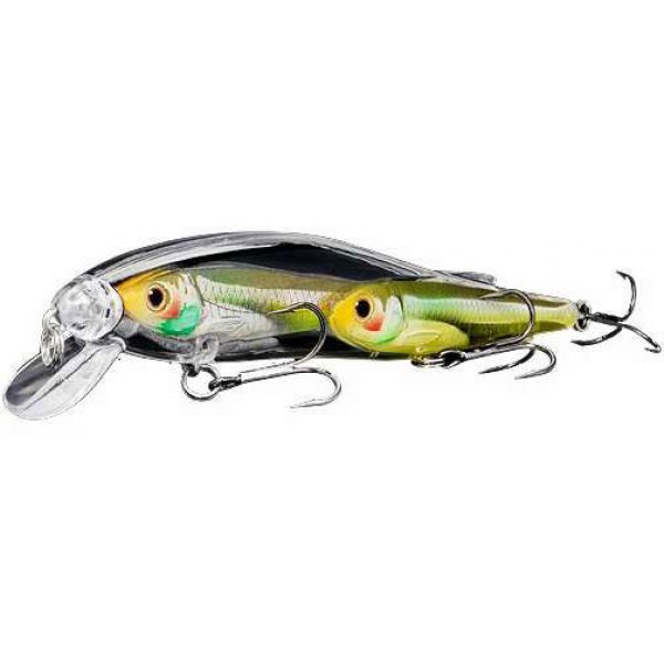 LIVETARGET EBB115S Emerald Shiner Baitball Jerkbait Pearl/Flesh