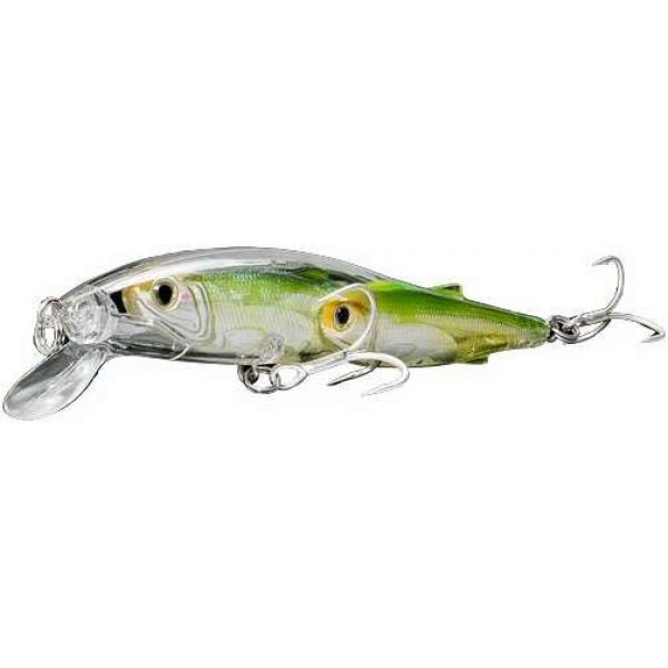 LIVETARGET GBB120S Glass Minnow Baitball Jerkbait Silver/Natural