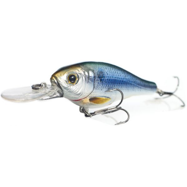 LIVETARGET Lures Threadfin Shad Crankbait S65M Medium Dive 2.5in