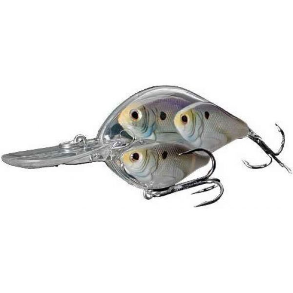 LIVETARGET Threadfin Shad Baitball Crankbait 804 Pearl/Grey