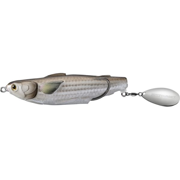 LIVETARGET Hollow Body Commotion Mullet - 3-1/2in - Natural/Brown