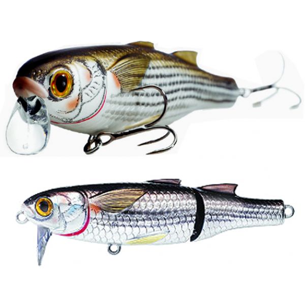 LIVETARGET MWK115T Mullet Wakebait Lure