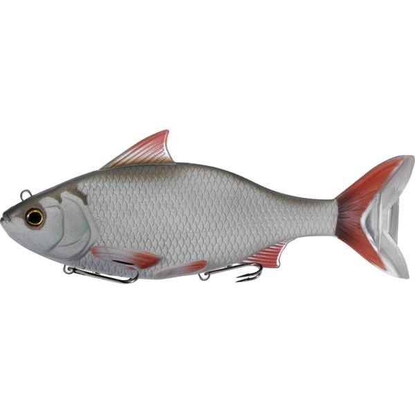 LIVETARGET Rudd Swimbait - 7-1/2in - Natural/Pearl