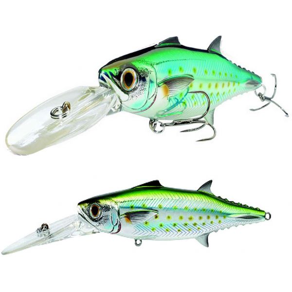 LIVETARGET SMK110D Spanish Mackerel Trolling Lure Silver/Green